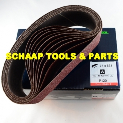 Schuurbanden  75x533mm P120 Rubin2 per 10 verpakt | 499159
